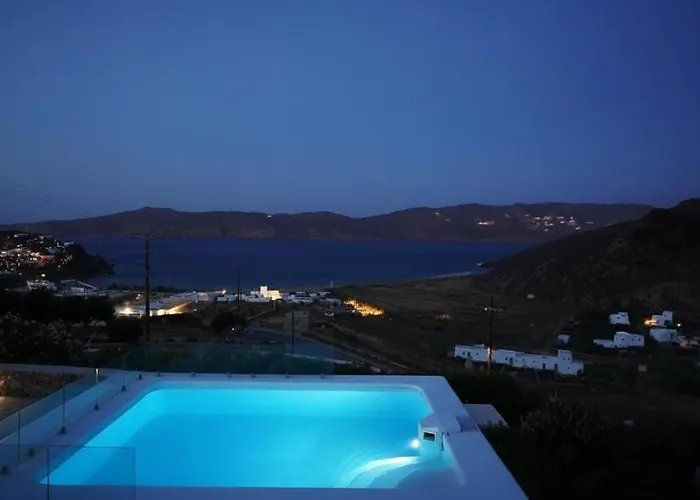Premium 3 Bd Mykonos W Private Pool Retreat Vakantiehuis Panormos (Mykonos)