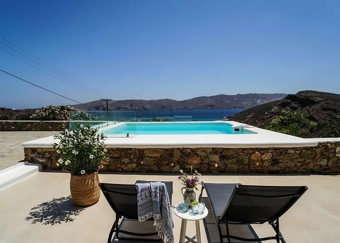 Premium 3 Bd Mykonos W Private Pool Retreat Панормос-Миконос